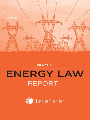 cover image of Pratt's Energy Law Report